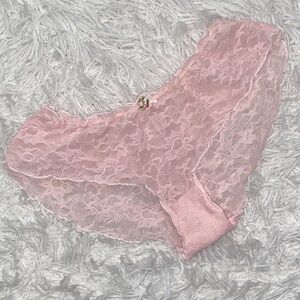 Victoria’s Secret angels Pink Lace Panties